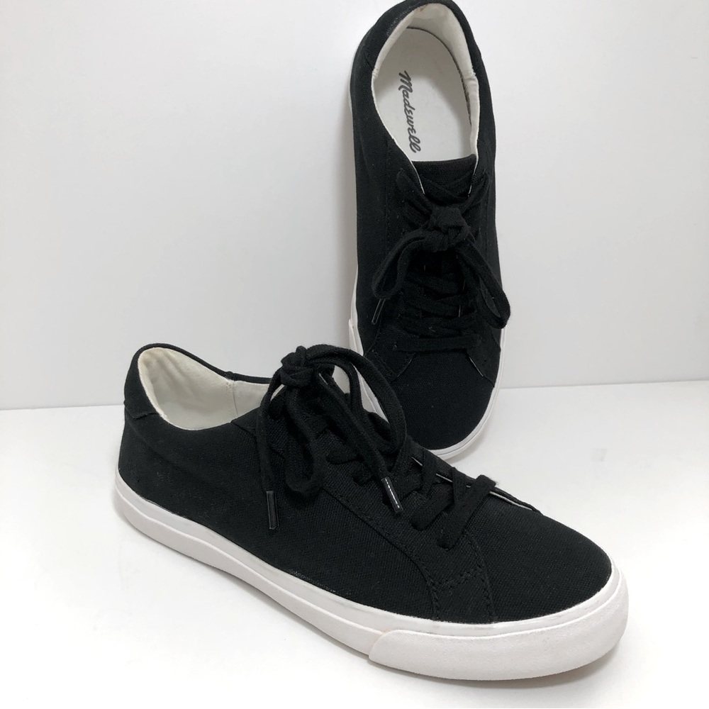 Madewell Black Canvas Sneakers